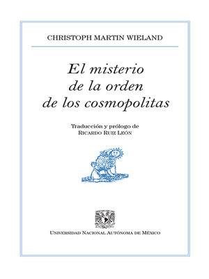 cover image of El misterio de la orden de los cosmopolitas